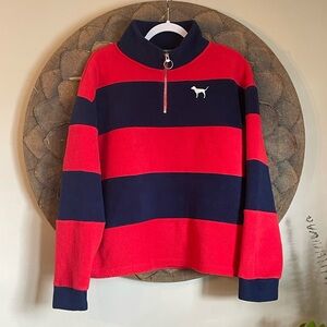 PINK Victoria’s Secret Polar Fleece 1/4 Zip Pullover Jacket